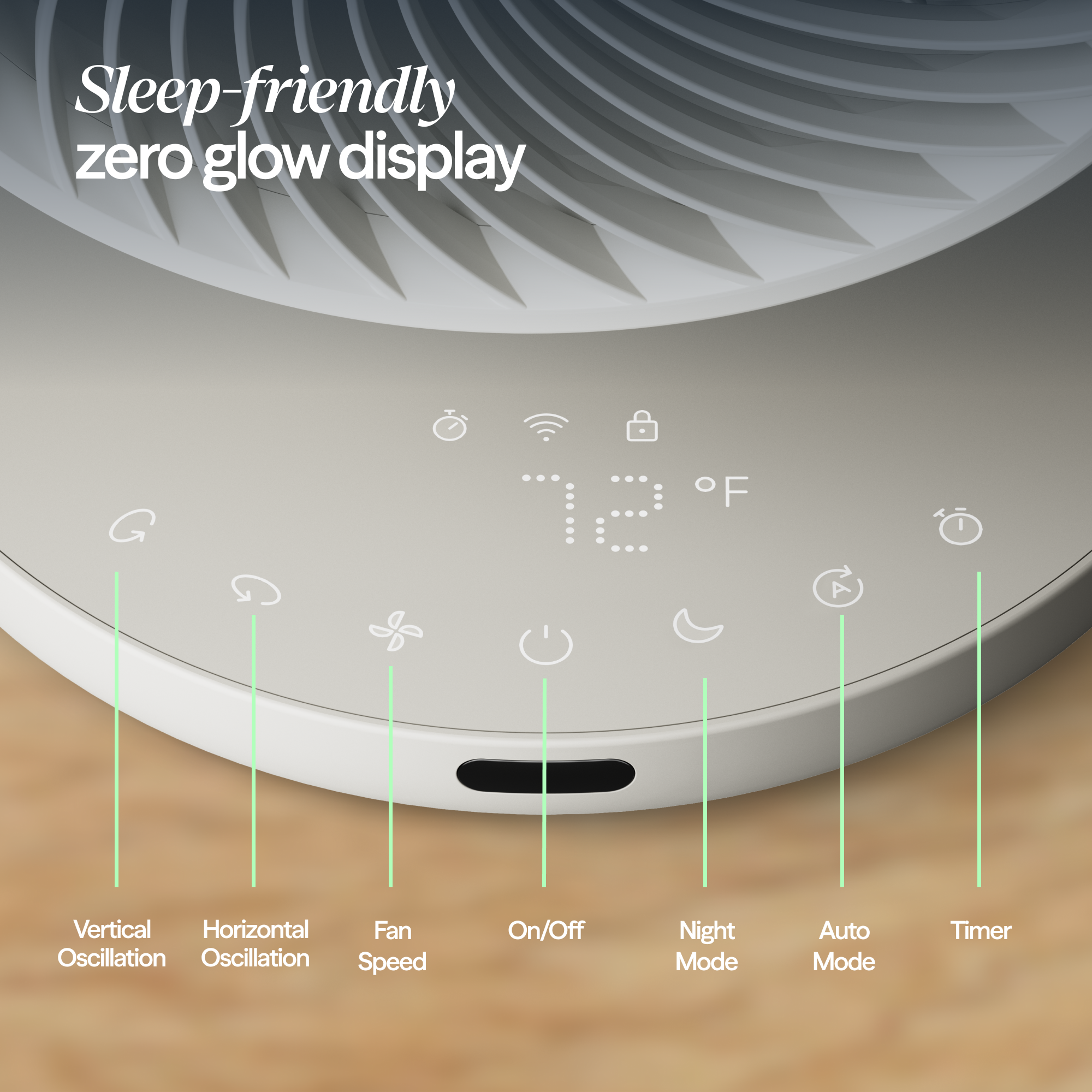 CoolDrift™ Air Circulator Fan - Cloud linen - Image 7