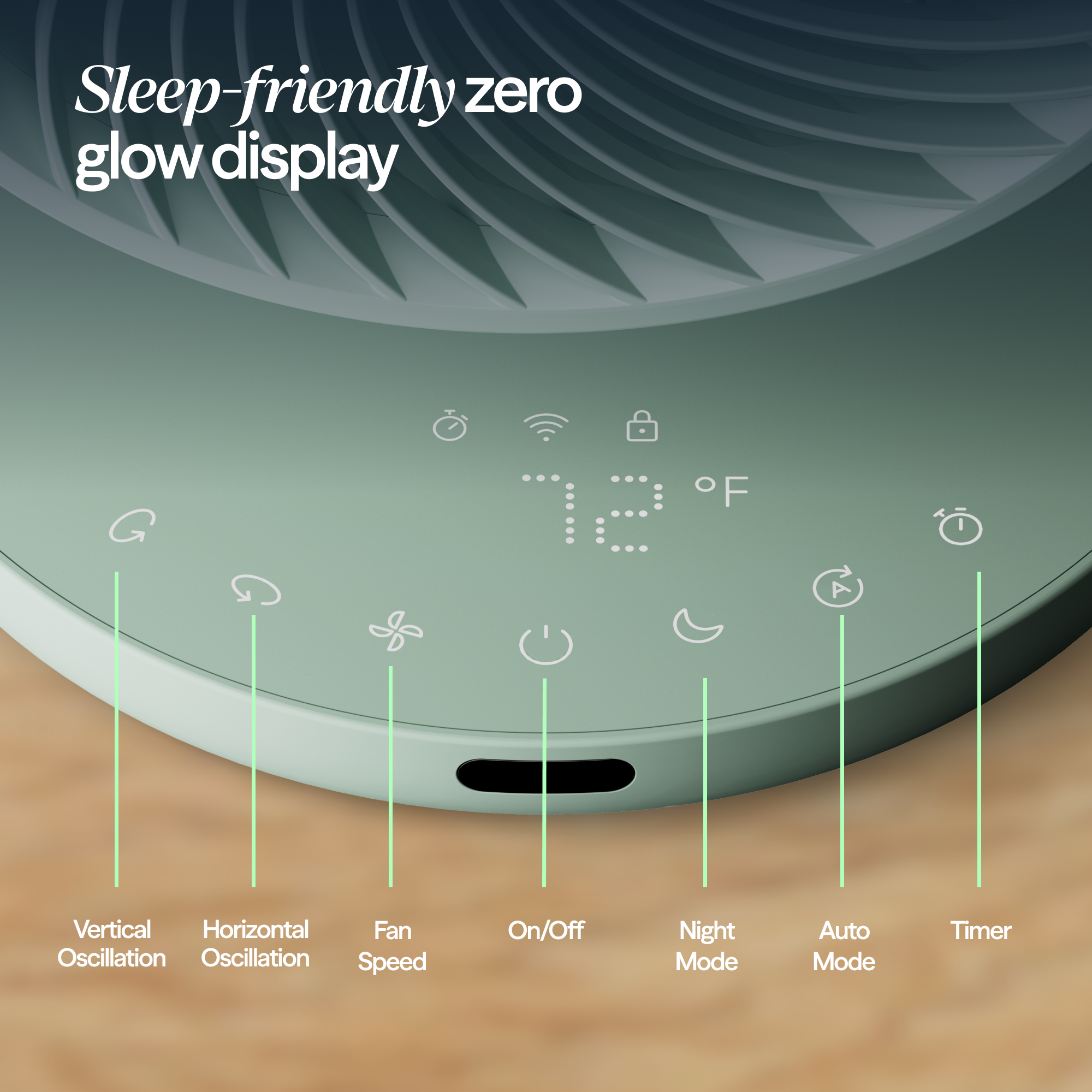 CoolDrift™ Air Circulator Fan - Arctic Sage - Image 6